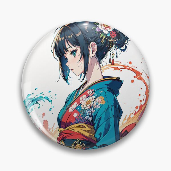 Item preview, Kimono Anime Girl 4 designed and sold by Shinihime.