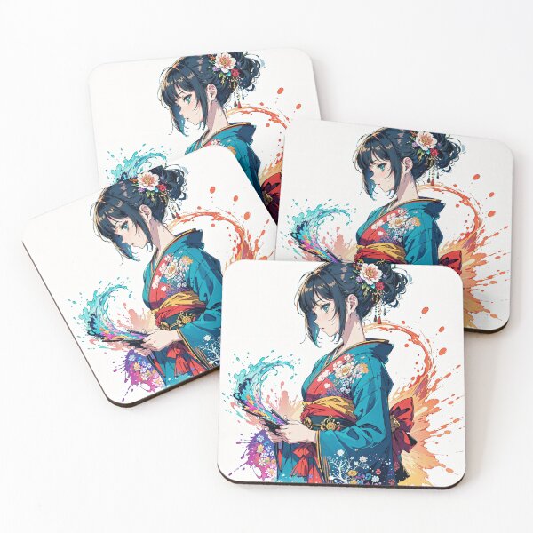 Item preview, Kimono Anime Girl 4 designed and sold by Shinihime.