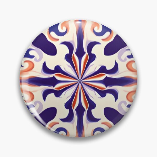 Item preview, Gainesville Colors Inspired Pattern Star Center designed and sold by MiracleROLArt.