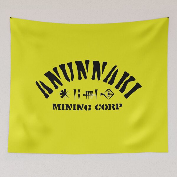 Item preview, ANUNNAKI MINING CORP. BLACK. designed and sold by 5hertz.
