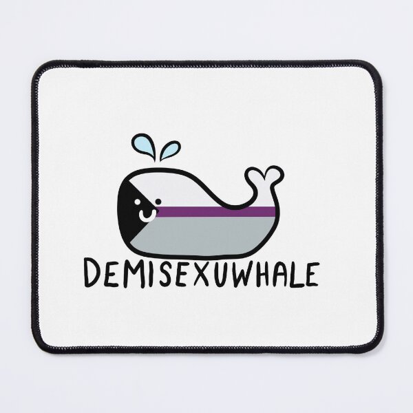 Item preview, Demisexuwhale - Demi Pride Whale designed and sold by Lenceloch.