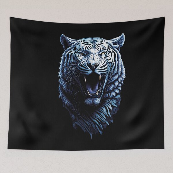 Item preview, White Tiger Portrait designed and sold by Xhevahir.