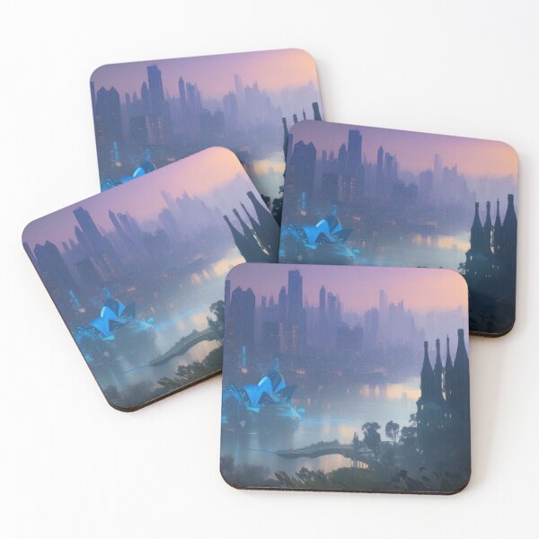 Item preview, Rhapsody In Blue Australia designed and sold by RoyallyColorful.