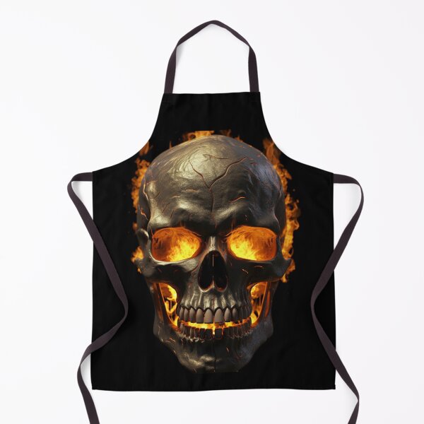 Item preview, Inferno Cranium: Unleash the Flames with our 3D Skull on Fire designed and sold by JLCableStudio.