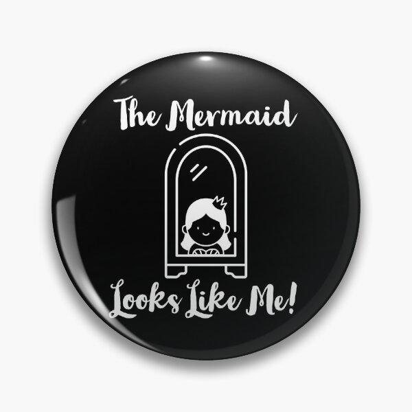 Item preview, The Mermaid Looks Like Me Mirror Design designed and sold by Andy Hilaire.