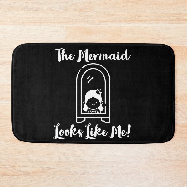 Item preview, The Mermaid Looks Like Me Mirror Design designed and sold by Andy Hilaire.