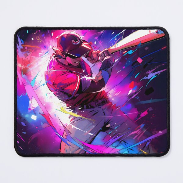 Item preview, The Powerful Swing: A Striking Illustration of a Baseball Batter in Action designed and sold by InsaneLEDP.