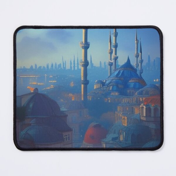 Item preview, Rhapsody In Blue Istanbul designed and sold by RoyallyColorful.