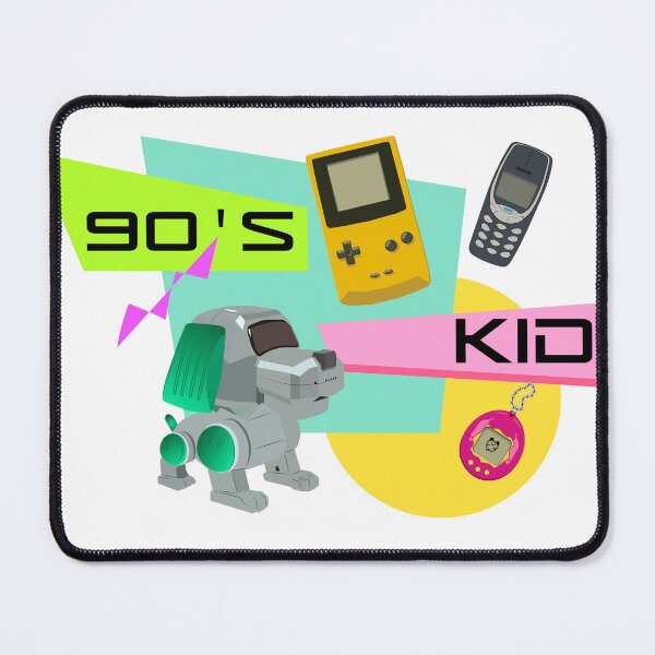 Item preview, 90's Kid Nostalgic Toys, Games and Patterns - Retro Vibes designed and sold by Lacrymastory.