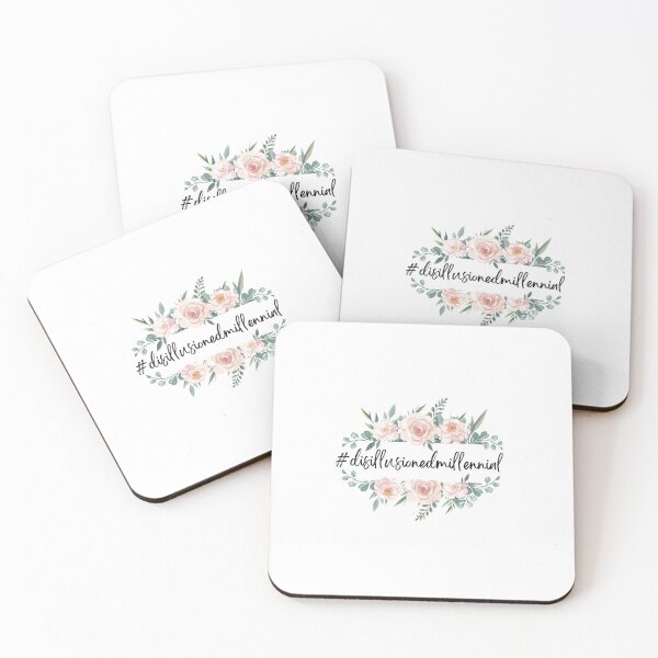 Item preview, Disillusioned Millennial peonies designed and sold by Mermama-House.