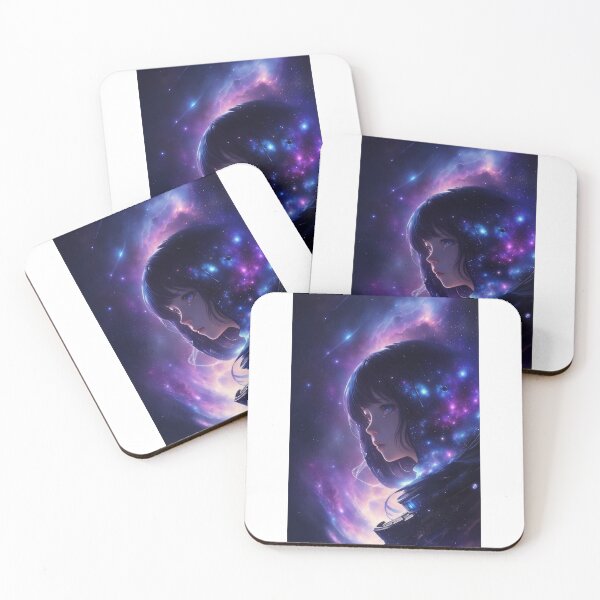 Item preview, Anime Girl in Space Nebula designed and sold by Nayomiz.