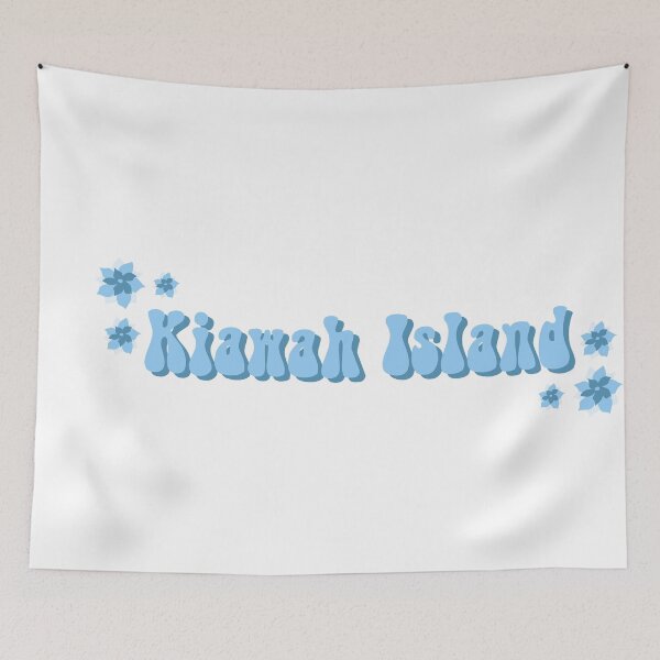 Item preview, Kiawah Island Blue Flowers designed and sold by nataliearttt.