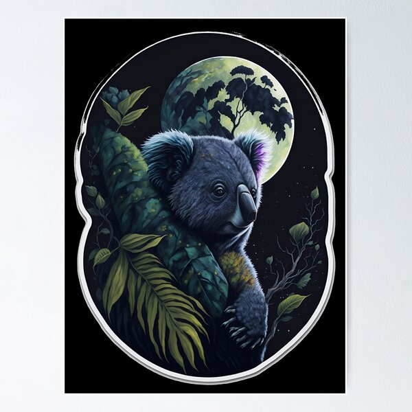 Baby Koala Jimmy - Koala Painting for sale- Koala Adoption- by