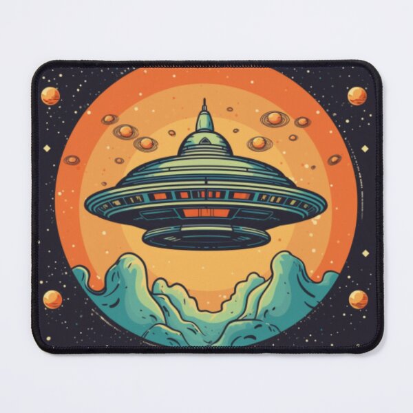Item preview, UFO designed and sold by MixedModernArt.