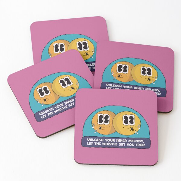 Item preview, Whistle! - Whistling Cartoon Characters designed and sold by VibeInkDesign.