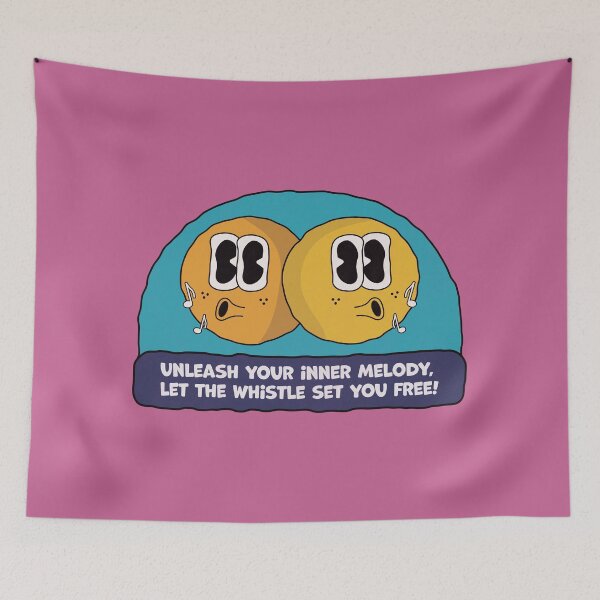 Item preview, Whistle! - Whistling Cartoon Characters designed and sold by VibeInkDesign.