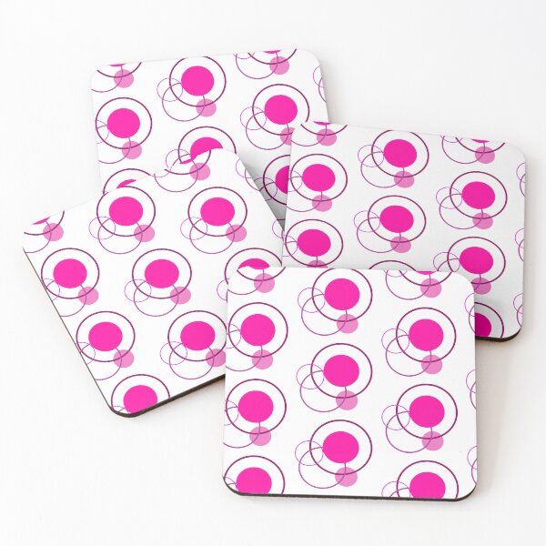 Item preview, Copy of Fuchsia Circles designed and sold by Yesskathe.