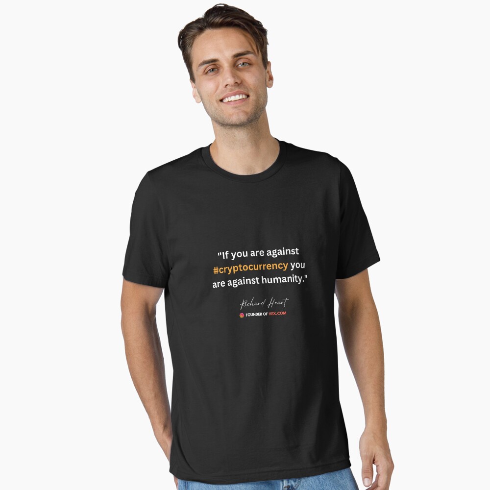 Richard Heart Hex Crypto Quote 2 (White)