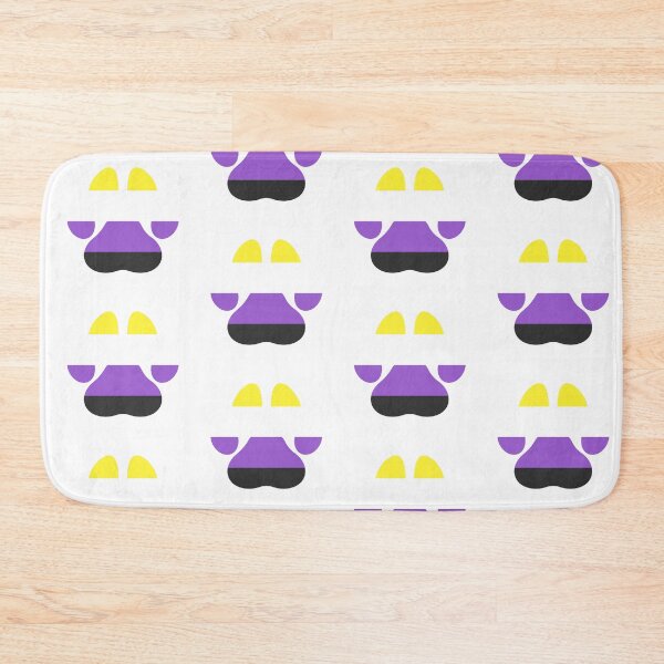 Item preview, Nonbinary Pride Paw LGBTQ+ designed and sold by GenericAssShop.