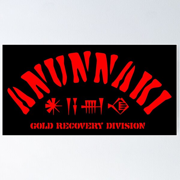 Item preview, ANUNNAKI GOLD RECOVERY DIVISION. RED. designed and sold by 5hertz.