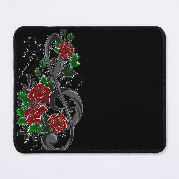 Item preview, Clef Note - Garden Of Roses - Treble - Music designed and sold by RoninUnknown.