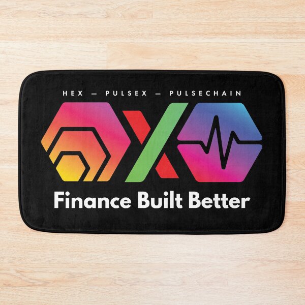 Item preview, Finance Built Better Hex, PulseX, PulseChain (White) designed and sold by OnlyHexFans.