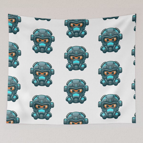 Item preview, Humanoid Robot Mask designed and sold by spyduckz.