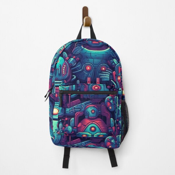 Item preview, Retro Robots - Organic Abstract Art - Original Artwork Pattern designed and sold by ShadedGallery.