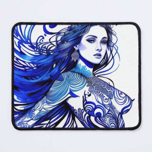 Item preview, ink illustration designed and sold by UndineSea.