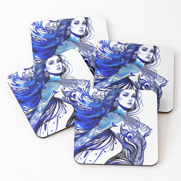 Item preview, ink illustration  designed and sold by UndineSea.