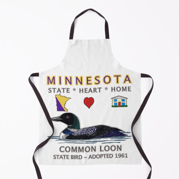 Item preview, Minnesota - Common Loon - State, Heart, Home - state symbols designed and sold by Colleen Macomber.