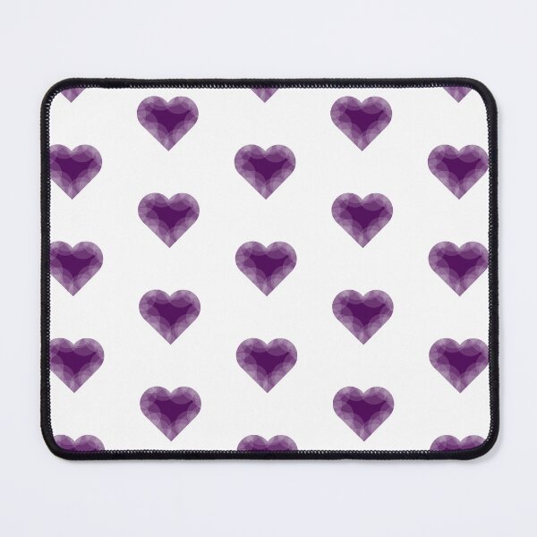 Item preview, purple heart circles designed and sold by Yesskathe.