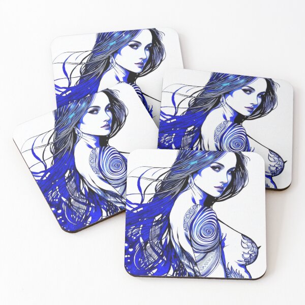 Item preview, ink illustration  designed and sold by UndineSea.