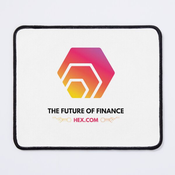 Item preview, HEX.com The Future of Finance (Black) designed and sold by OnlyHexFans.
