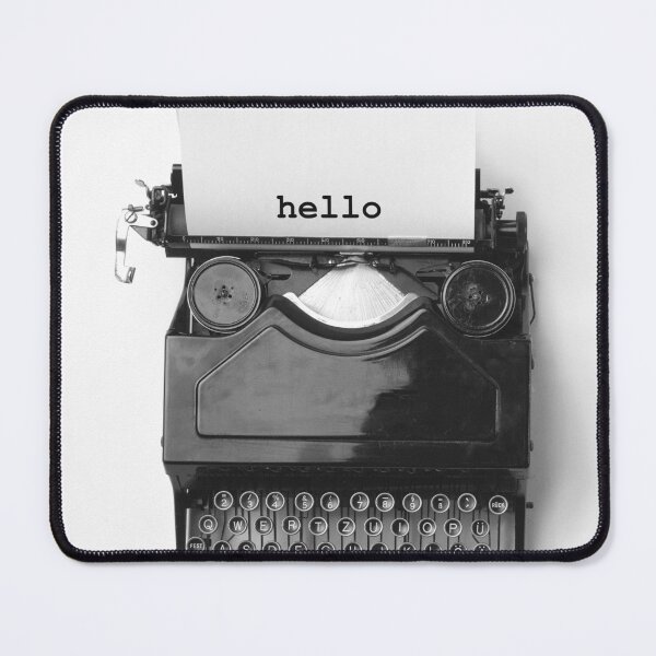 Item preview, Typewriter Hello designed and sold by Vintage8.