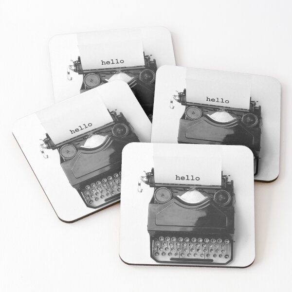 Item preview, Typewriter Hello designed and sold by Vintage8.