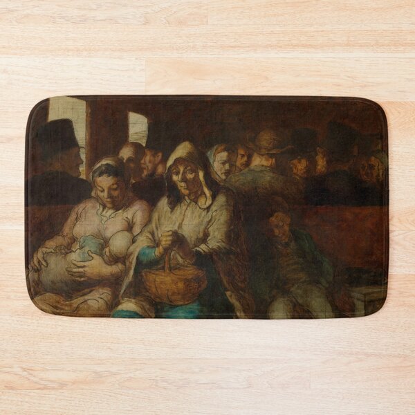 Item preview, The Third-Class Carriage | Honore Daumier | 1862 French Art designed and sold by CJET.