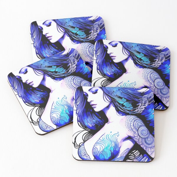 Item preview, ink illustration  designed and sold by UndineSea.