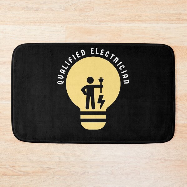 Item preview, Qualified Electrician Lightbulb Plug Spark Wrangler designed and sold by Andy Hilaire.
