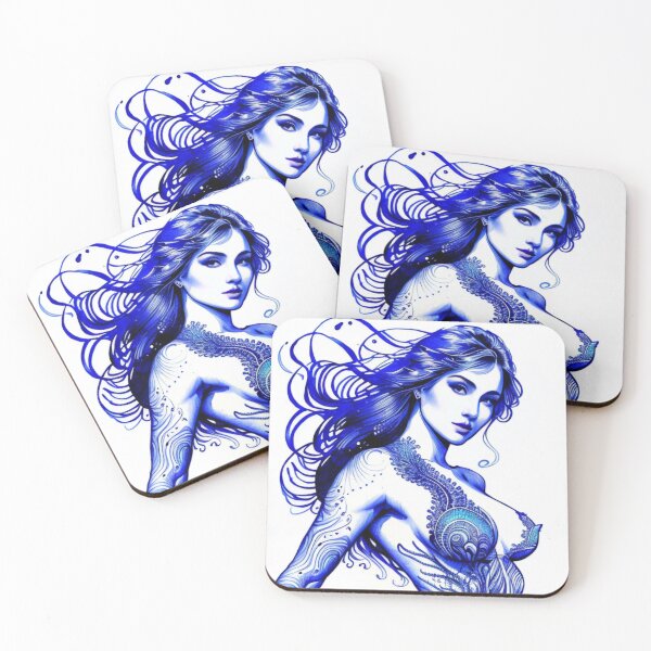 Item preview,  ink illustration  designed and sold by UndineSea.