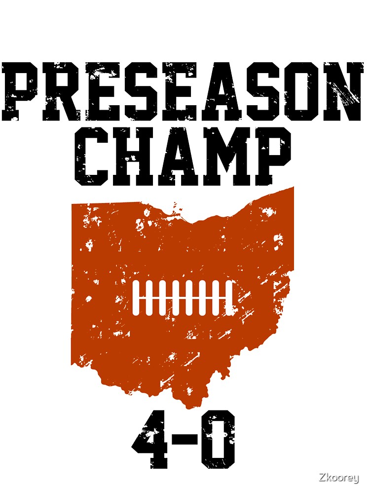 Preseason Champ Cleveland  Preseason Cleveland Browns Champion