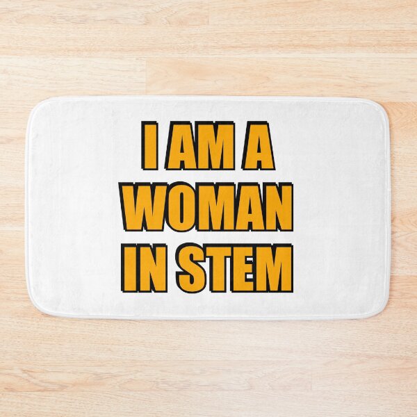 Item preview, I Am A Woman In STEM - women in chemistry designed and sold by Inspirationmotivation.