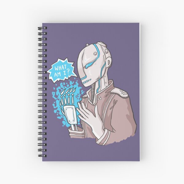 Robot crisis Spiral Notebook