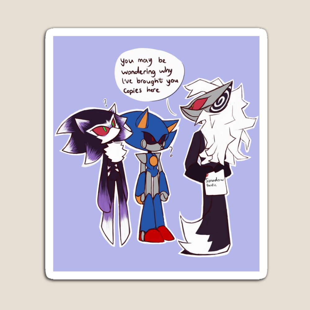 SonAdow Sticker for Sale by SaiSaiChan