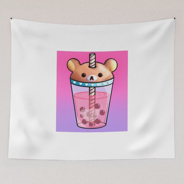 Item preview, Rilakkuma Bobs Tea designed and sold by yokaidigital.