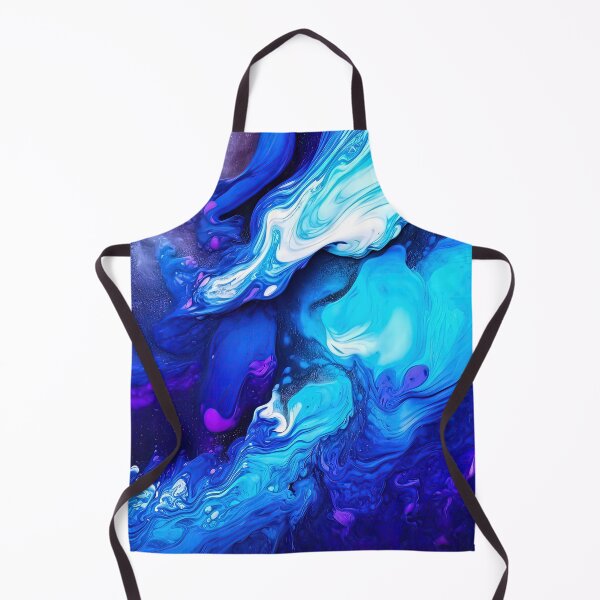 Item preview, Abstract - blue and purple swirls designed and sold by Studio-Gekko.