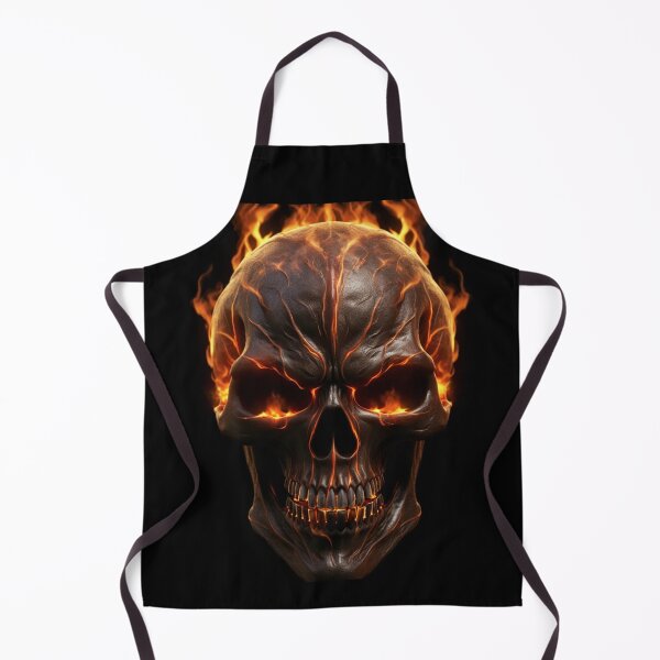 Item preview, Inferno Cranium: Unleash the Flames with our 3D Skull on Fire designed and sold by JLCableStudio.