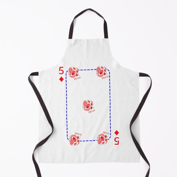 Item preview, 5 of diamonds designed and sold by m-yoga-store.
