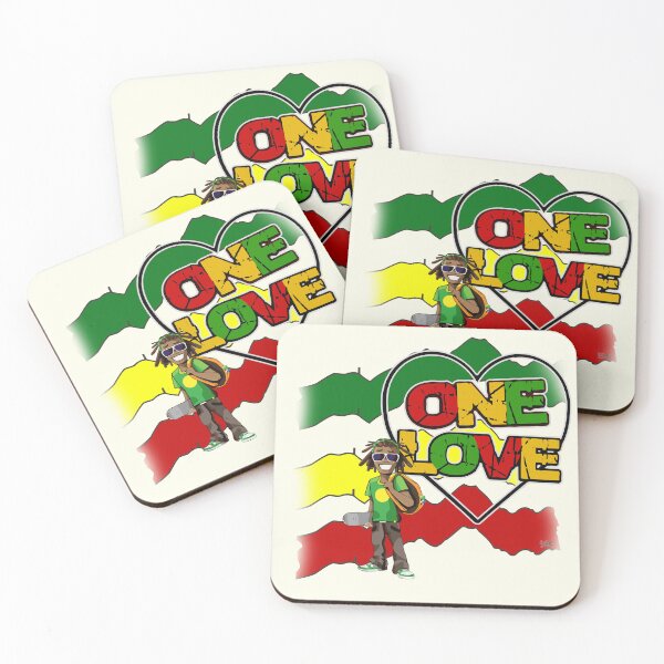 Item preview, ONE LOVE CAACAS RASTA designed and sold by keythxctrs.