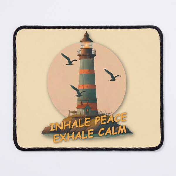 Item preview, Lighthouse Serenade: Embracing Peaceful Vibes designed and sold by Unique-Utopia.